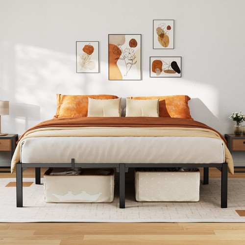 Inch king size metal - 14, bed