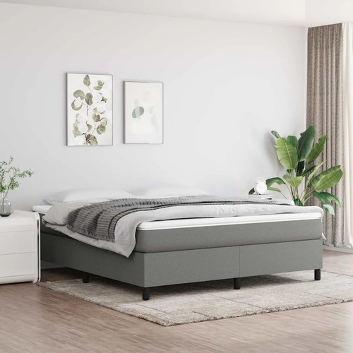 Vidaxl box spring bed - spring, frame